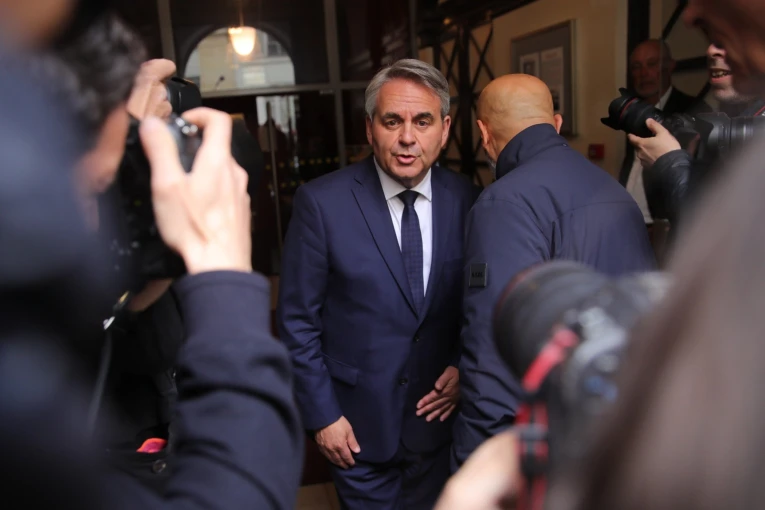 Ο Ξαβιέ Μπερτράν / Φωτ.: ΕΡΑ