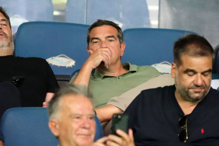 Ο Αλέξης Τσίπρας στο ΟΑΚΑ για τον αγώνα του Παναθηναϊκού με τη Λανς Φωτό: ΒΟΛΙΤΑΚΗΣ ΣΤΕΛΙΟΣ/INTIME Ο Αλέξης Τσίπρας στο ΟΑΚΑ για τον αγώνα του Παναθηναϊκού με τη Λανς Φωτό: ΒΟΛΙΤΑΚΗΣ ΣΤΕΛΙΟΣ/INTIME