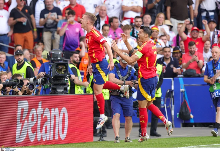 Φωτογραφικό στιγμιότυπο από το UEFA EURO 2024, του οποίου το διεθνές brand της Kaizen Gaming, το Betano, ήταν ο επίσημος χορηγός.