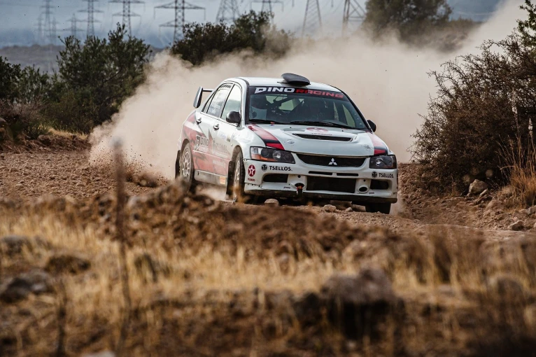 Ντίνος Ζυγογιάννης-Νίκος Τσέλλος (Mitsubishi Lancer Evo IX)