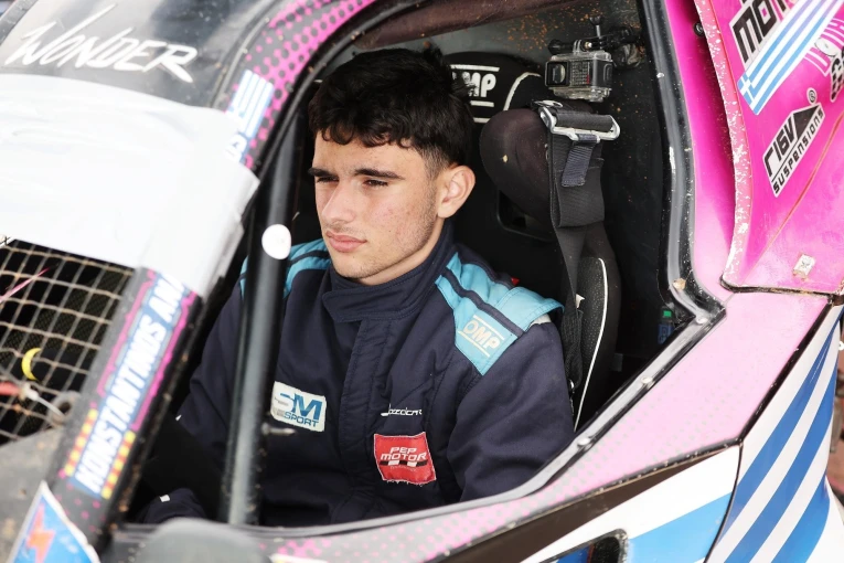 Ο Κωνσταντίνος Αναστασόπουλος στην κατηγορία Cross Car Senior