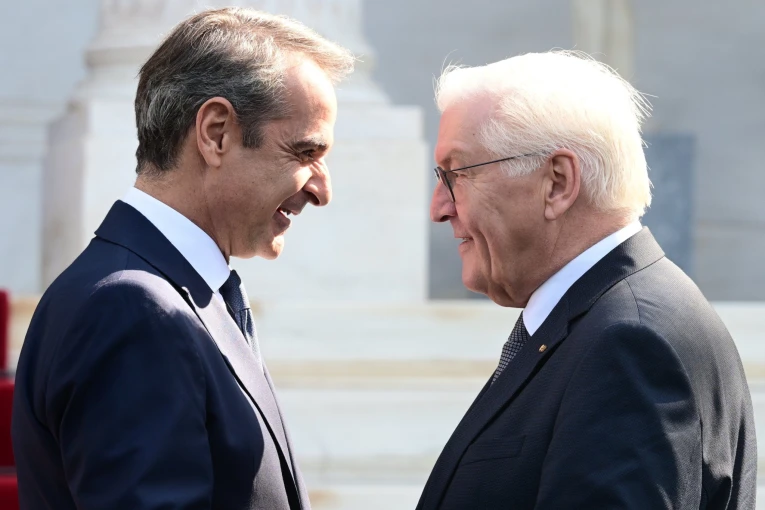 Ο πρόεδρος της Γερμανίας στο Μέγαρο Μαξίμου / Eurokinissi Ο πρόεδρος της Γερμανίας στο Μέγαρο Μαξίμου / Eurokinissi