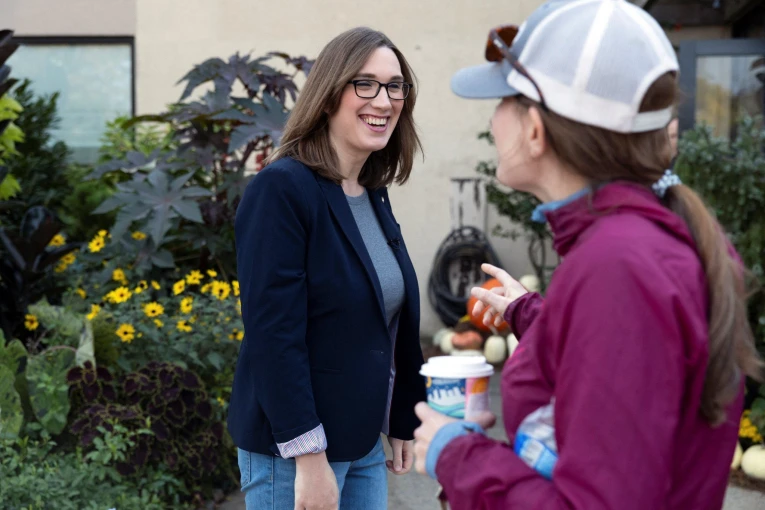 Η Sarah McBride / Φωτ.: Reuters