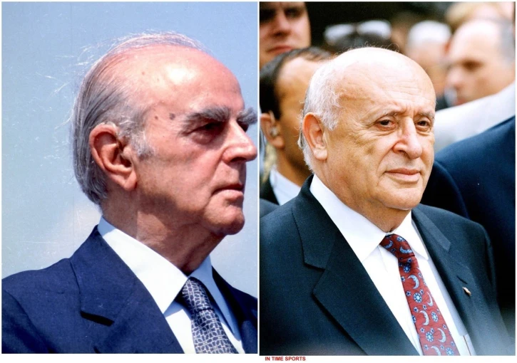 Κωνσταντίνος Καραμανλής και Σουλεϊμάν Ντεμιρέλ&nbsp;