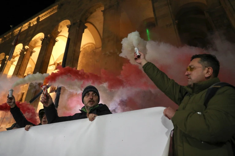 Γεωργία: Στους δρόμους οι πολίτες μετά την αναστολή των ενταξιακών διαπραγματεύσεων με την ΕΕ / Reuters