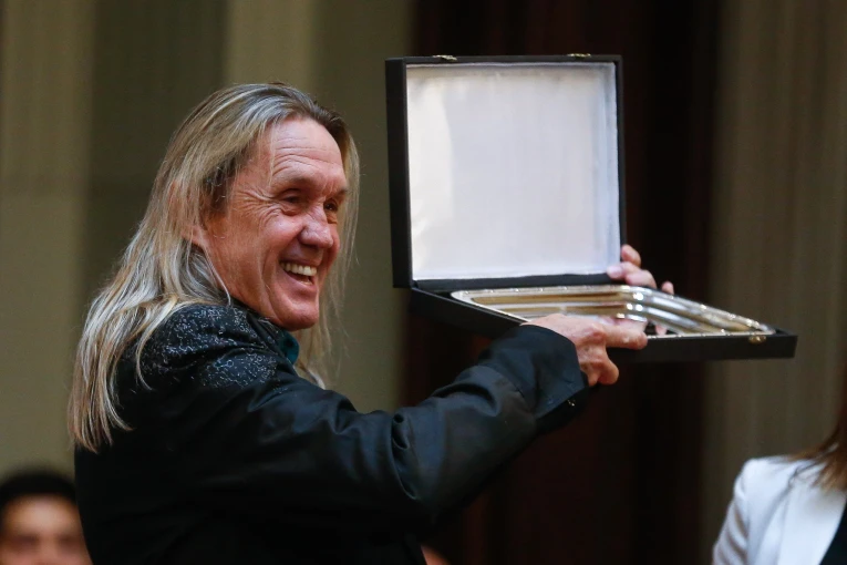 Ο Nicko McBrain / Φωτ.: ΕΡΑ