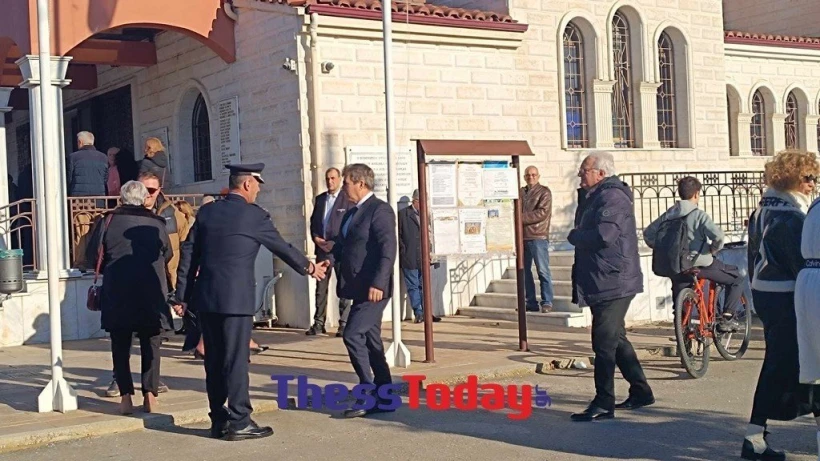 Ο Μιχάλης Χρυσοχοΐδης στο ετήσιο μνημόσυνο του Γιώργου Λυγγερίδη/thesstoday
