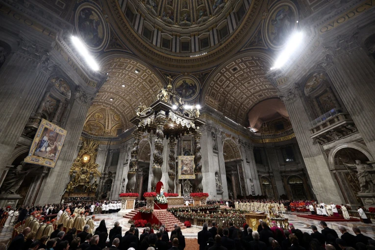 Η Βασιλική του Αγίου Πέτρου στο Βατικανό ενόψει του Ιωβηλαίου 2025 / Reuters