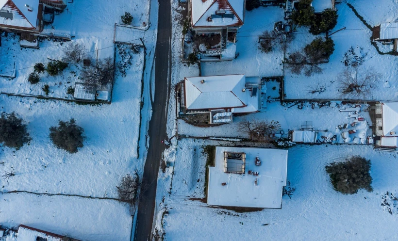 Χιόνια στην Εύβοια / Φωτ. Αρχείου Eurokinissi 