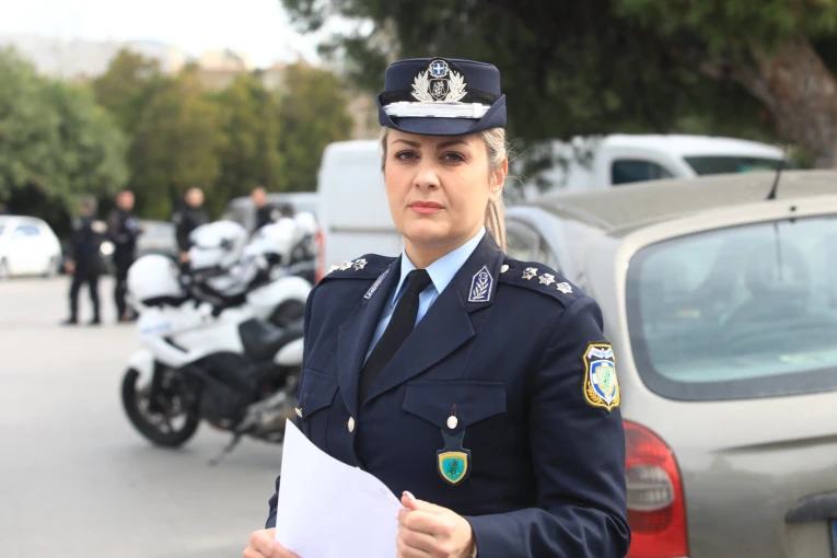 Η εκπρόσωπος Τύπου της Ελληνικής Αστυνομίας Κωνσταντία Δημογλίδου / Φωτ. Αρχείου Eurokinissi Η εκπρόσωπος Τύπου της Ελληνικής Αστυνομίας Κωνσταντία Δημογλίδου / Φωτ. Αρχείου Eurokinissi