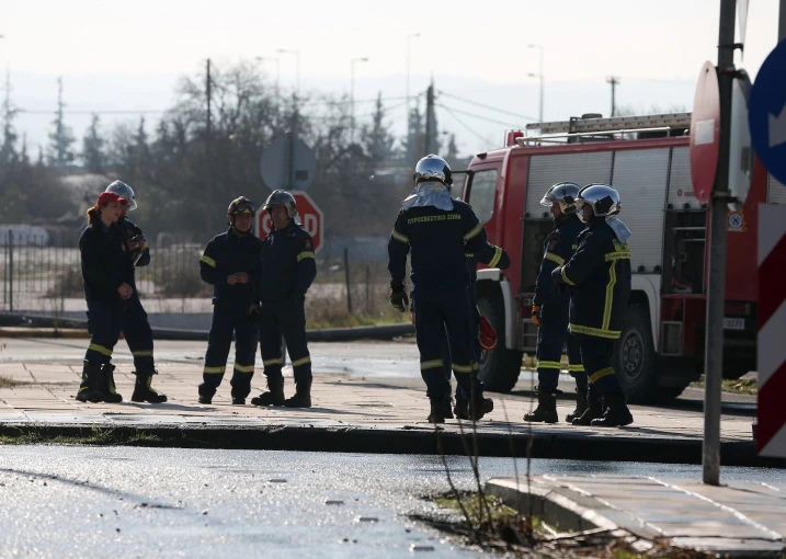 Διαρροή αερίου στη Θέρμη Θεσσαλονίκης  / Φωτ.: Intime