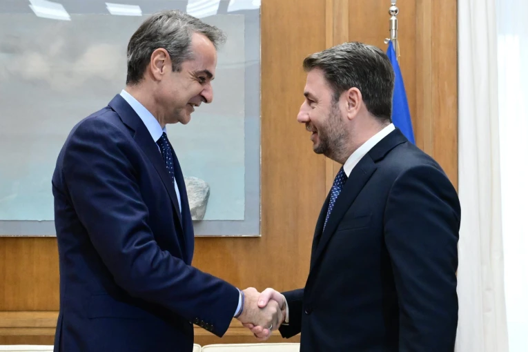 Καταλυτικά ώστε να μεγαλώσει το χάσμα ανάμεσά του λειτουργήσε για τους κυρίους Μητσοτάκη και Ανδρουλάκη η εκλογή Προέδρου της Δημοκρατίας / Eurokinissi Καταλυτικά ώστε να μεγαλώσει το χάσμα ανάμεσά του λειτουργήσε για τους κυρίους Μητσοτάκη και Ανδρουλάκη η εκλογή Προέδρου της Δημοκρατίας / Eurokinissi