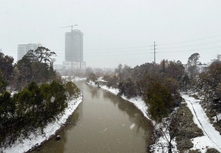 Το χιονισμένο Χιούστον / Reuters