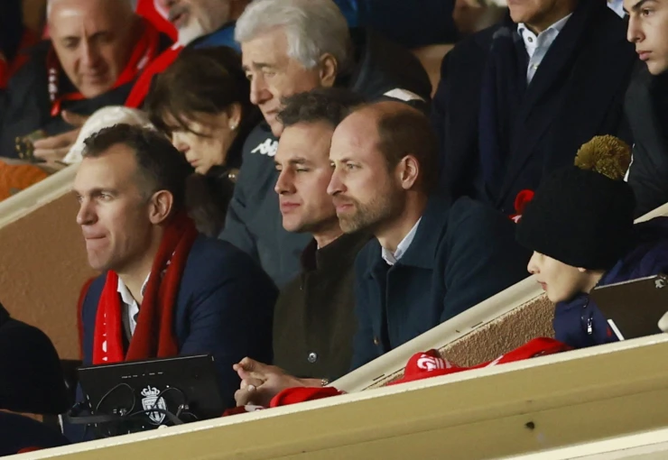 Ο διάδοχος του βρετανικού θρόνου, πρίγκιπας Ουίλιαμ στις κερκίδες / Reuters