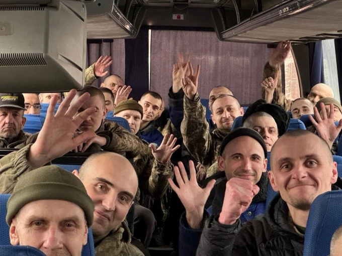 Ουκρανοί αιχμάλωτοι / πηγή: Reuters 