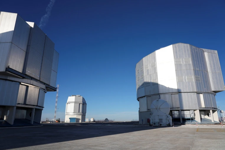 Άποψη του Πολύ Μεγάλου Τηλεσκοπίου (VLT) που βρίσκεται στο Cerro Paranal, στην έρημο Ατακάμα, της Χιλής, REUTERS/Rodrigo Gutierrez