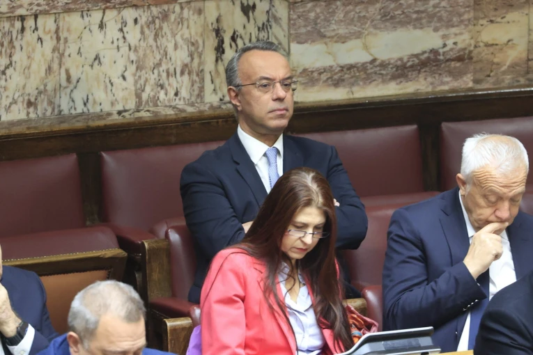 Φωτ. από την χθεσινή, τρίτη, ψηφοφορία για τον Πρόεδρο της Δημοκρατίας / Eurokinissi 