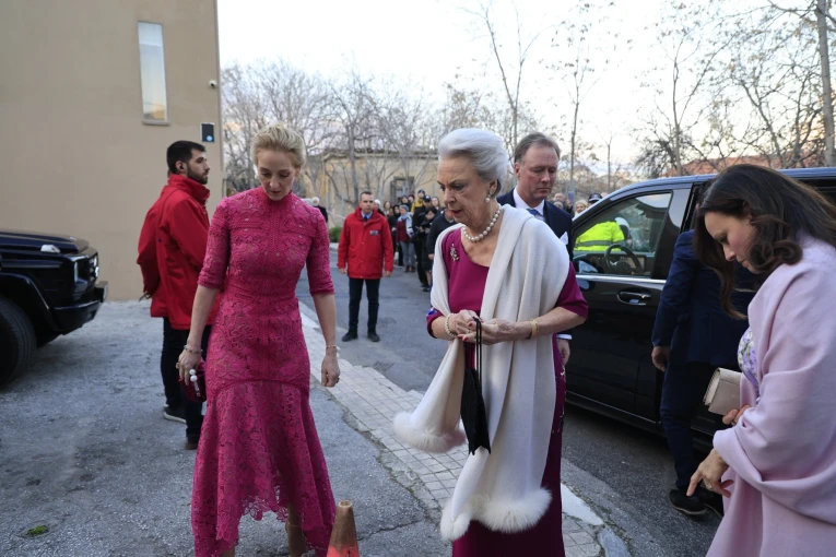          Η πριγκίπισσα Βενεδίκτη και η κόρη της πριγκίπισσα Αλεξάντρα / Eurokinissi     