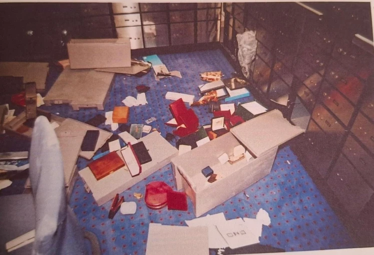 Στιγμιότυπο από το ριφιφί σε τράπεζα στην Κηφισίας