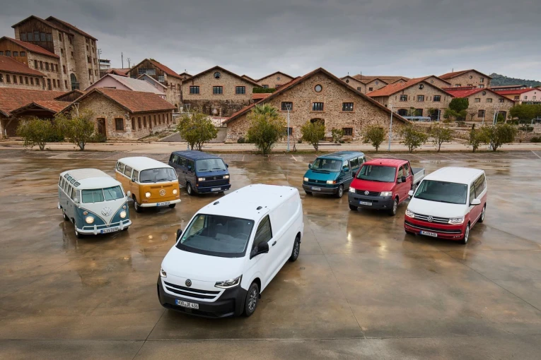 Οι επτά γενιές Volkswagen&nbsp;Transporter