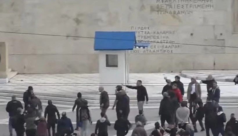 Επεισόδια στην πλατεία Συντάγματος Επεισόδια στην πλατεία Συντάγματος