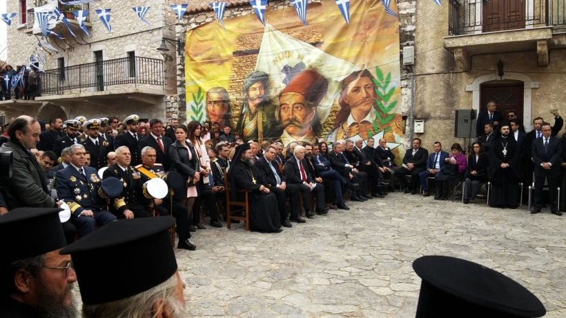 Εορτασμοί 17ης Μαρτίου στην Αρεόπολη - Eurokinissi 