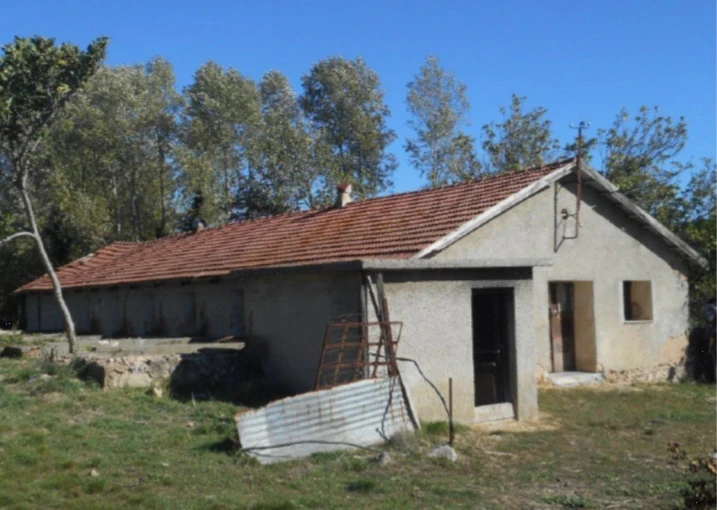 Άποψη του Χοιροστασίου. Υφιστάμενη κατάσταση 