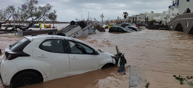 Καταστροφές στην Πάρο (ΑΠΕ-ΜΠΕ/PARIANOSTYPOS/STR) Καταστροφές στην Πάρο (ΑΠΕ-ΜΠΕ/PARIANOSTYPOS/STR)