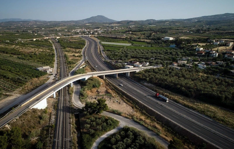Η Ολυμπία Οδός, τμήμα της οποίας αποτελεί και ο αυτοκινητόδρομος Πατρών-Πύργου/Φωτ. αρχείου EUROKINISSI