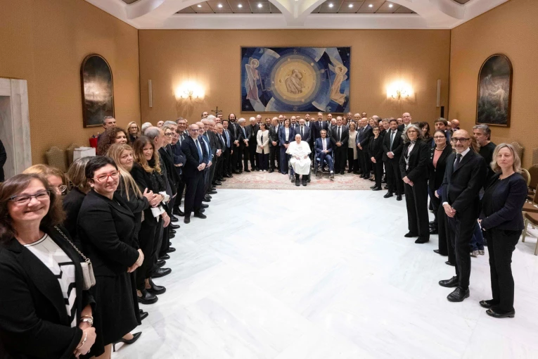 Francesco Sforza/Vatican Media/­Handout via Reuters