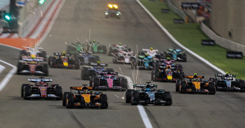 Φωτογραφία: ΑΠΕ-ΜΠΕ Formula 1 2025 Grand Prix Μπαχρέιν Εκκίνηση 