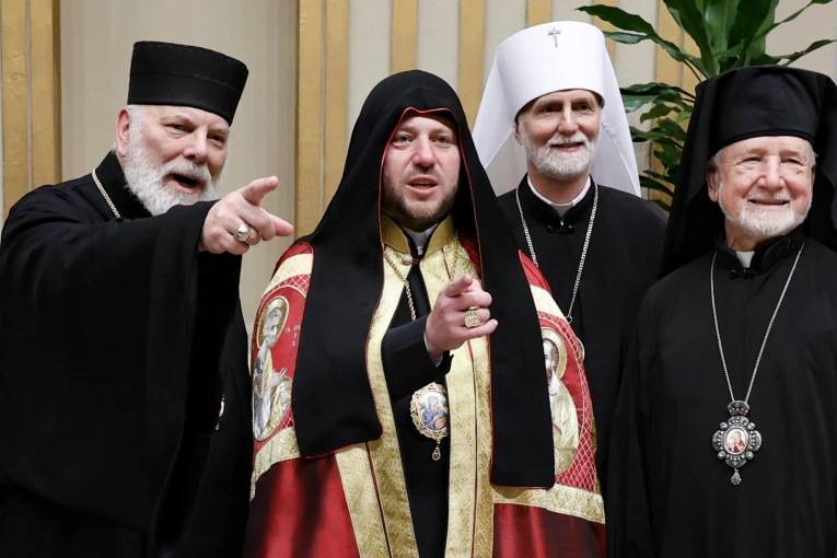 Ο Ελληνοκαθολικός Καρδινάλιος Αυστραλίας και Ωκεανίας Mykola Bychok, Fabio Frustaci, EPA via ΑΠΕ-ΜΠΕ Ο Ελληνοκαθολικός Καρδινάλιος Αυστραλίας και Ωκεανίας Mykola Bychok, Fabio Frustaci, EPA via ΑΠΕ-ΜΠΕ