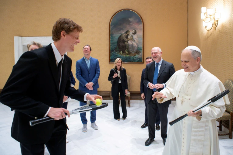Vatican Media/­Handout via REUTERS