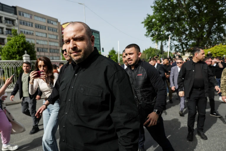 Ο υπουργός Άμυνας της Ουκρανίας μετά το τέλος των συνομιλιών με τους Ρώσους / Reuters
