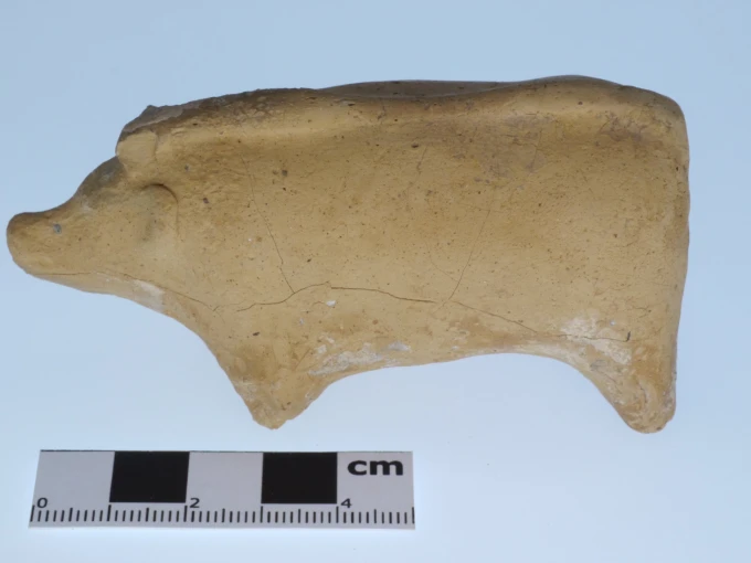 Εικ. 5: Πήλινο ειδώλιο χοίρου.