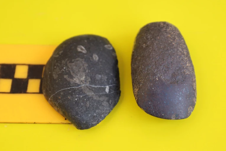 Εικ. 7: Νεολιθικοί πέλεκες λειασμένου λίθου.