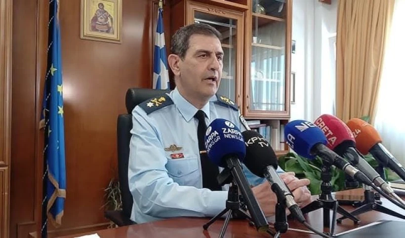 Ο Γενικός Αστυνομικός Διευθυντής Χανίων, ταξίαρχος Κανέλλος Νικολάου Ο Γενικός Αστυνομικός Διευθυντής Χανίων, ταξίαρχος Κανέλλος Νικολάου
