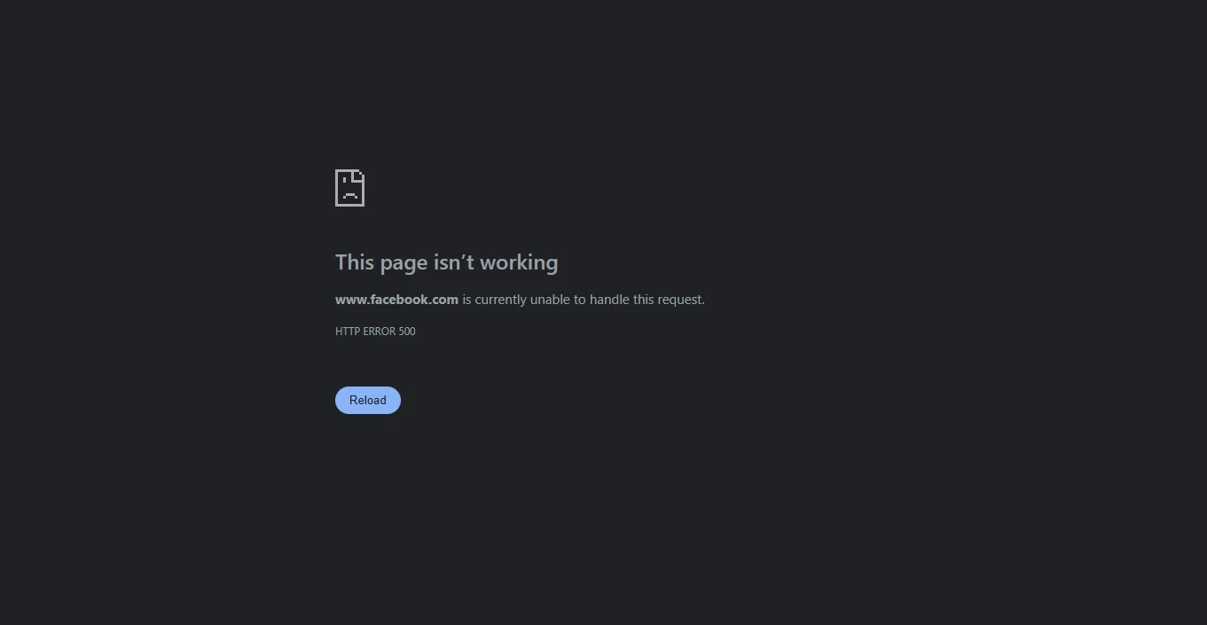 Οι οθόνες που βλέπουν όσοι προσπαθούν να συνδεθούν στο Facebook
