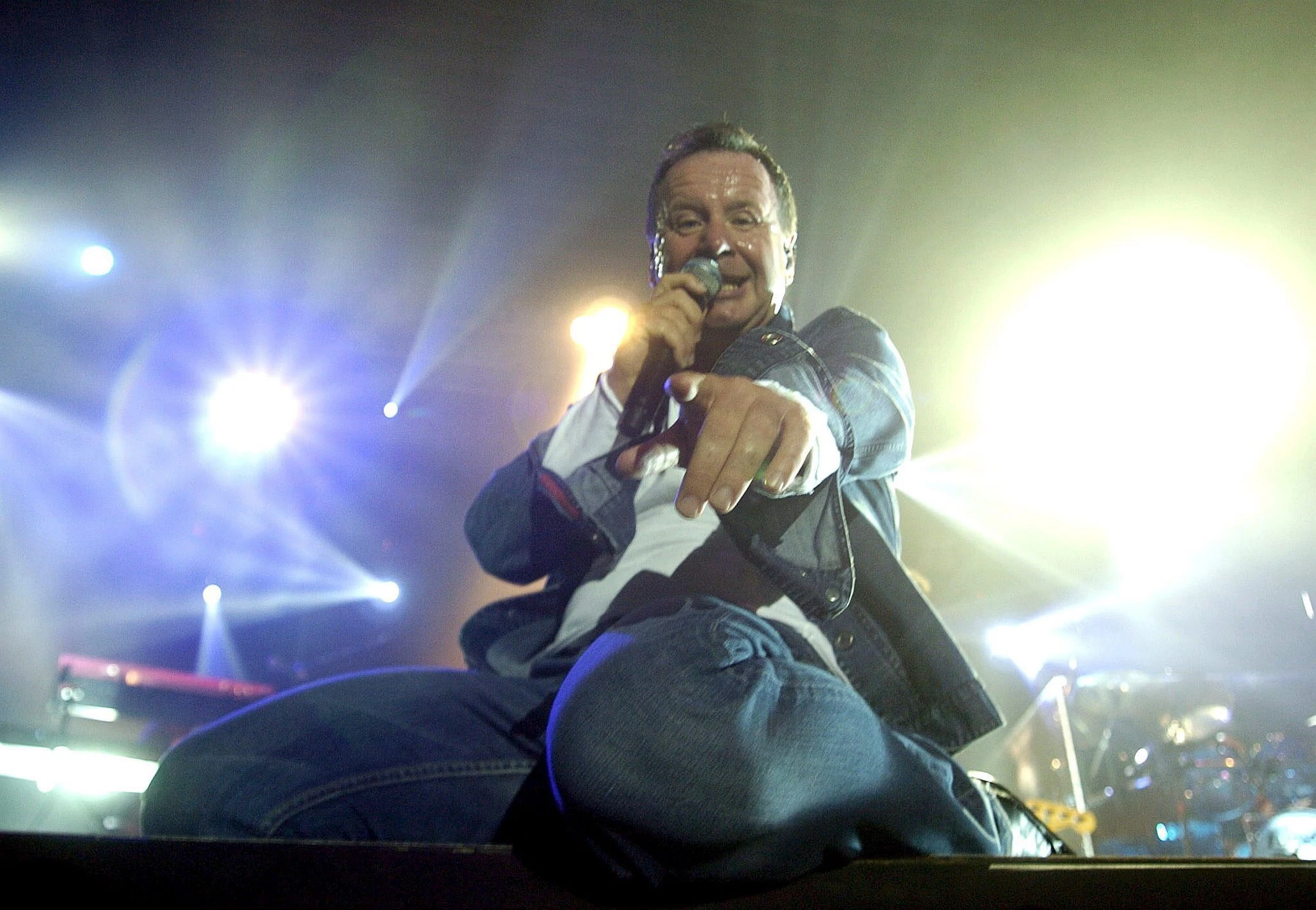 Φωτογραφία ΑΠΕ-ΜΠΕ Simple Minds Jim Kerr 