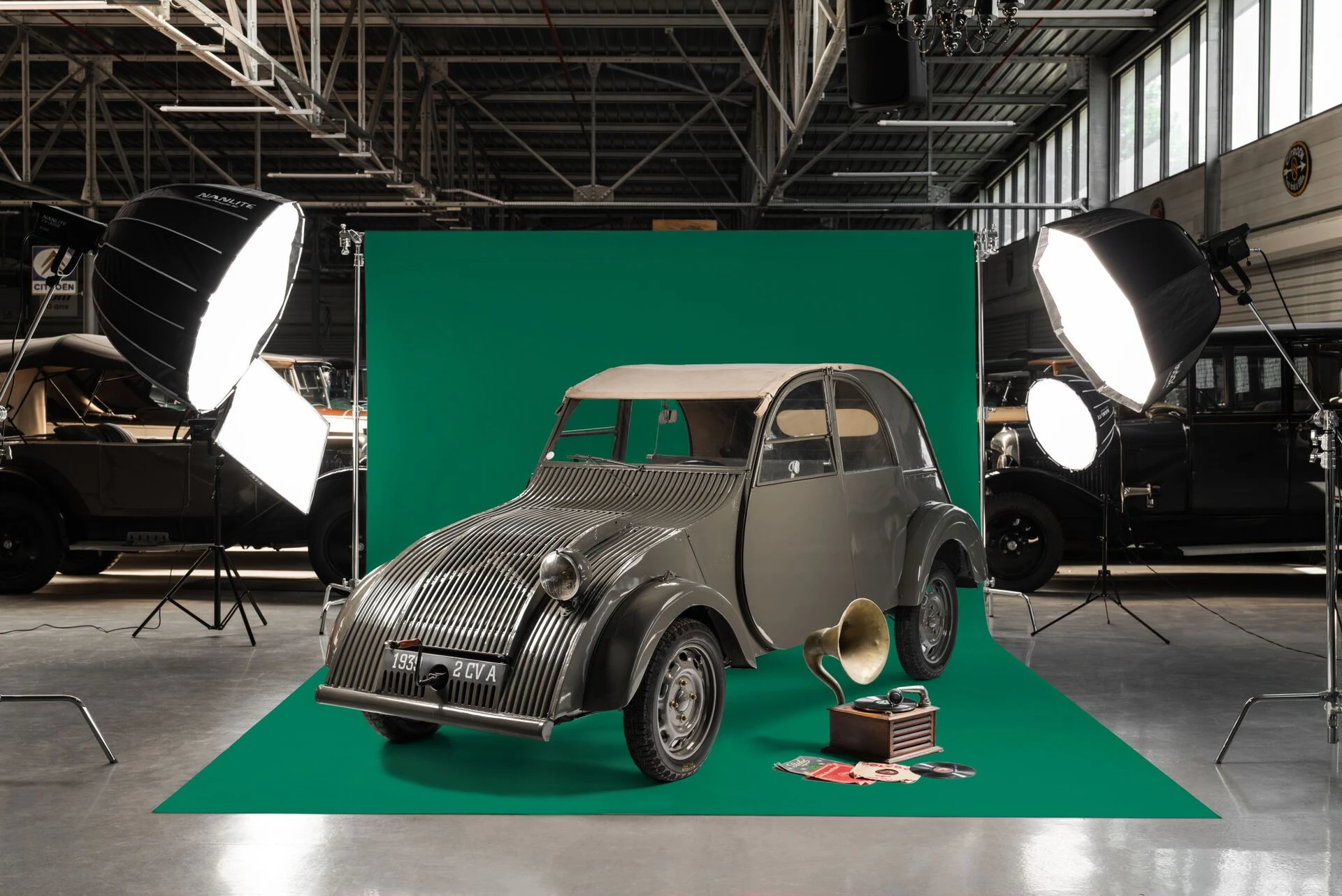 Το 2 CV A, ένα από τα 250 πρωτότυπα που κατασκευάστηκαν το 1939