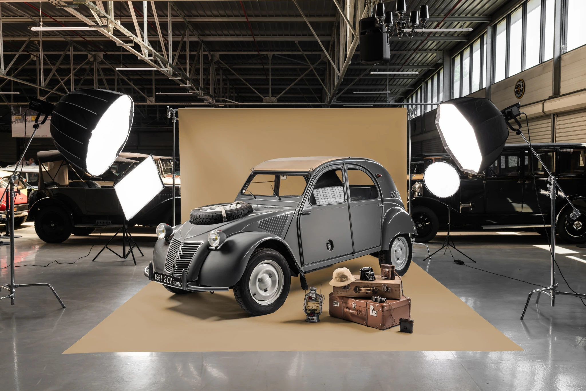 Το 2 CV 4 x 4 «Sahara», με τετρακίνηση και δύο κινητήρες