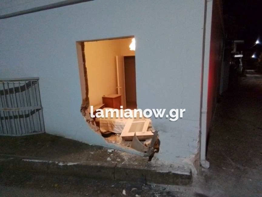 Τροχαίο στη Λαμία/Φωτογραφία lamianow.gr