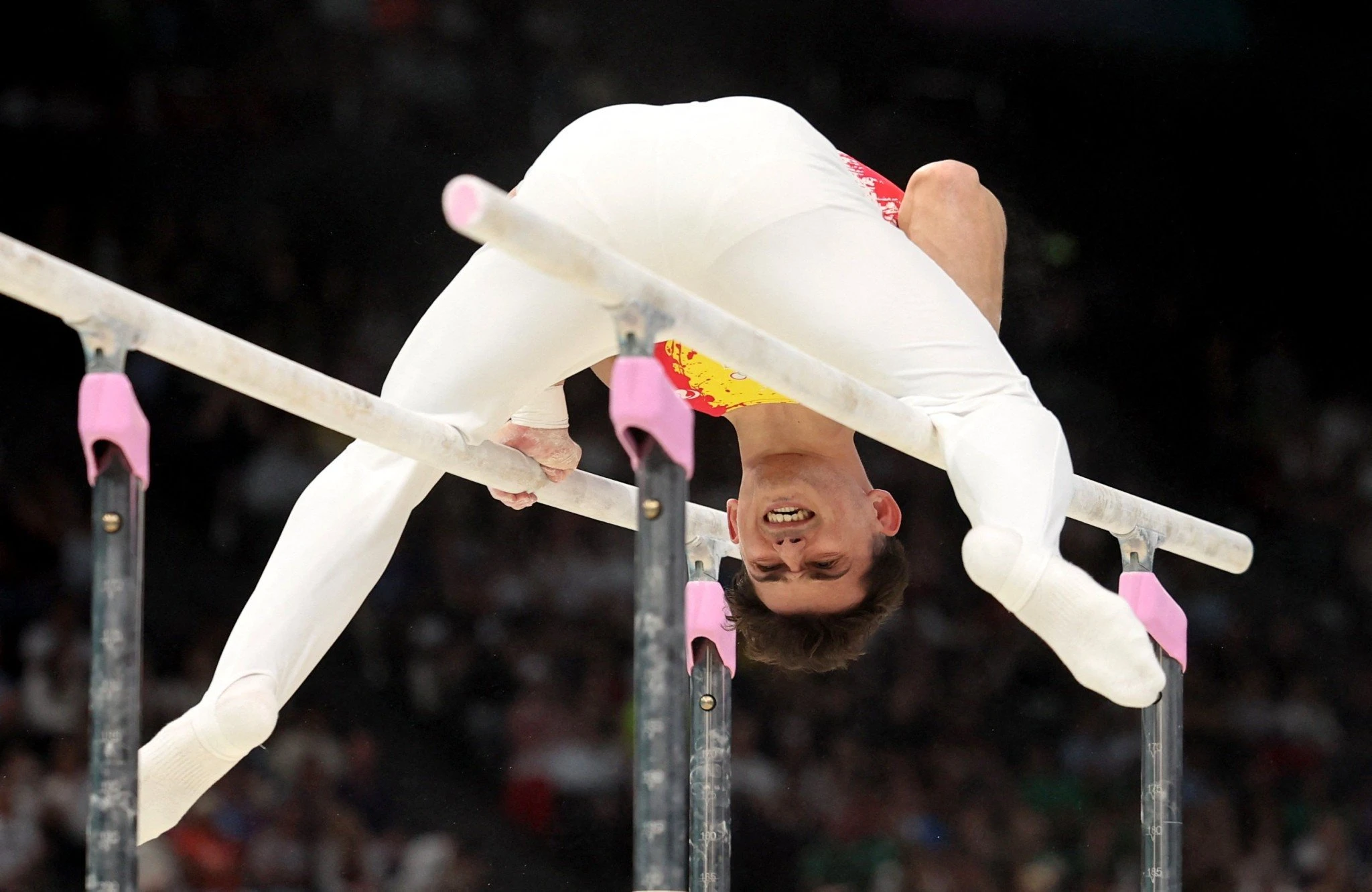 Ενόργανη γυμναστική: Ο  Nicolau Mir από την Ισπανία στη διάρκεια των προκριματικών / Reuters