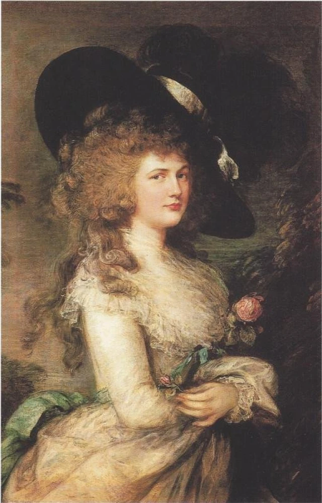 Thomas Gainsborough portrait of Georgiana, Duchess of Devonshire/Wikipedia Thomas Gainsborough portrait of Georgiana, Duchess of Devonshire/Wikipedia