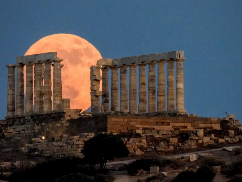 Ναός Ποσειδώνα στο Σούνιο/ Eurokinissi