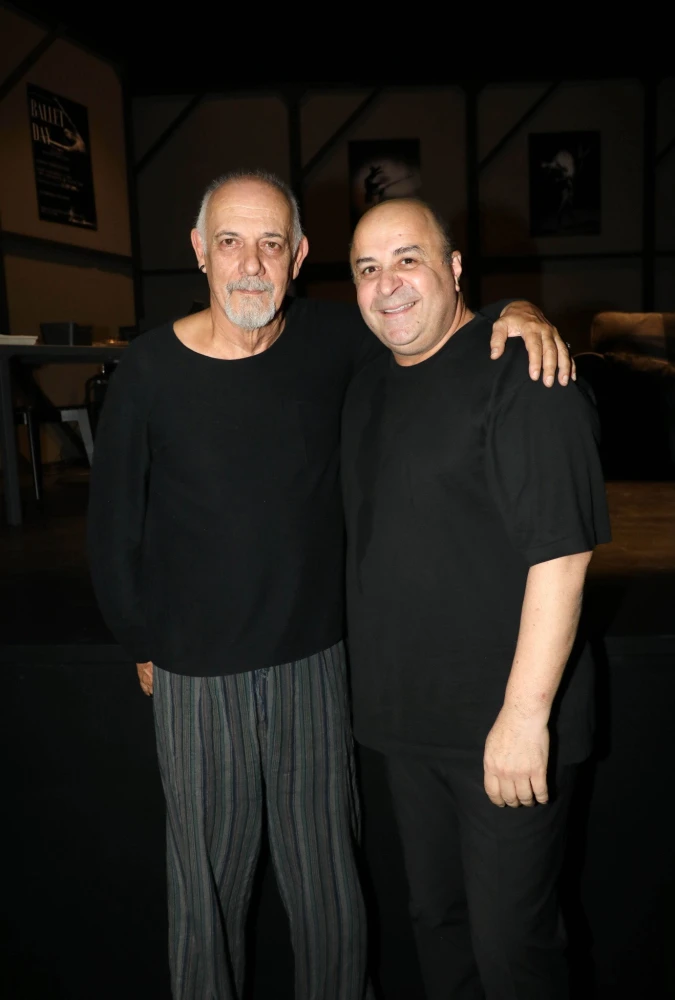 Γιώργος Κιμούλης, Μάρκος Σεφερλής / φωτογραφία NDP Γιώργος Κιμούλης, Μάρκος Σεφερλής / φωτογραφία NDP