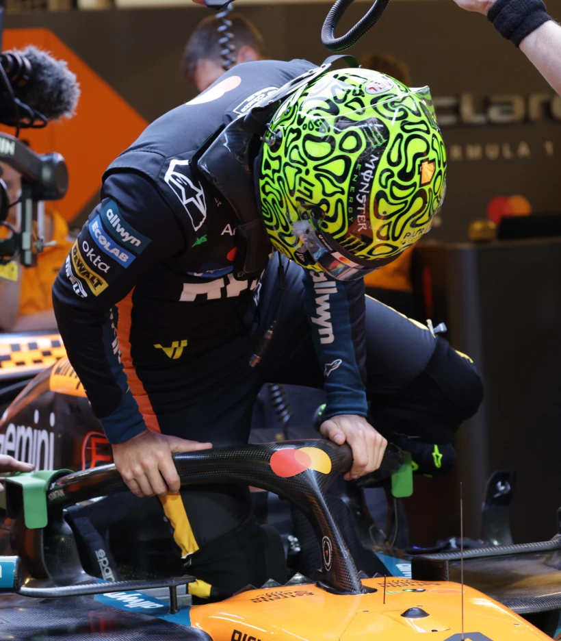 Φωτογραφία: ΑΠΕ-ΜΠΕ F1 2025 Lando Norris Abu Dhabi