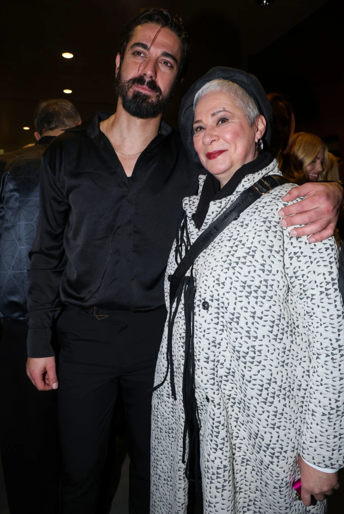 Δημήτρης Γκοτσόπουλος, Μελίνα Κανά / φωτογραφία NDP