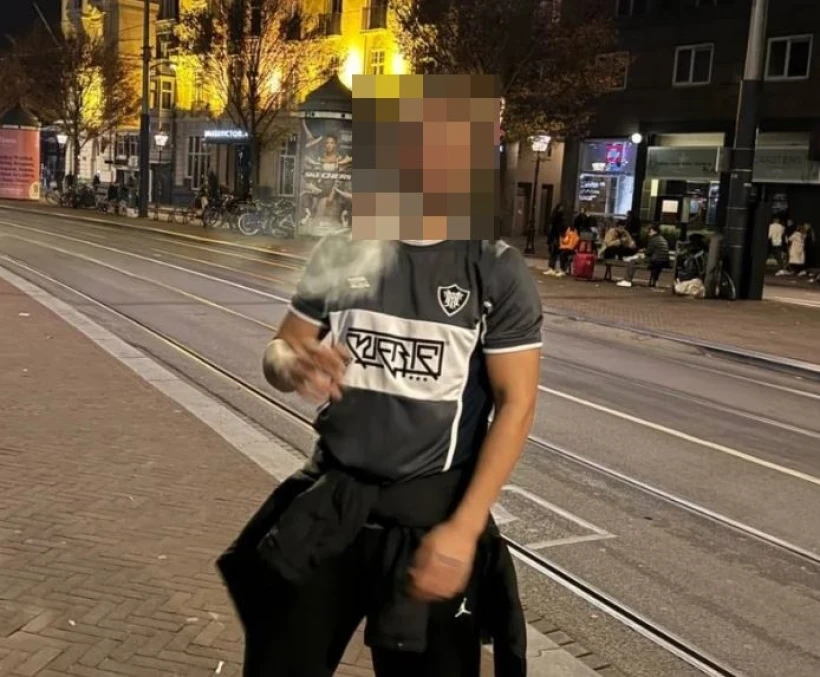 Ο τράπερ που συνελήφθη στα Πατήσια. Πηγή: Social media