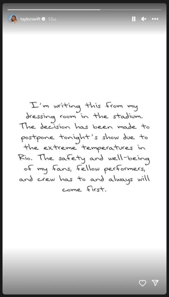 Taylor Swift/Instagram